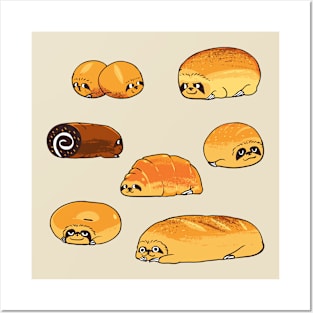 Different Sloth breads Posters and Art